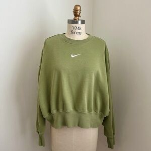Nike Phoenix Fleece Sweatshirt Sage Green